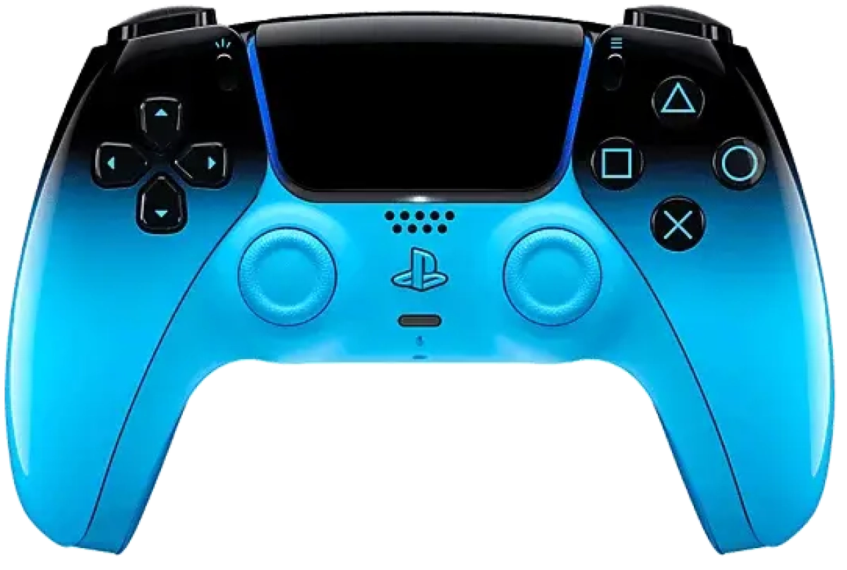 Безжичен геймпад Sony DualSense Rhythm Blue, Bluetooth, 1560 mAh, за PS5, синна ниска цена с бърза доставка - BestPC.BG