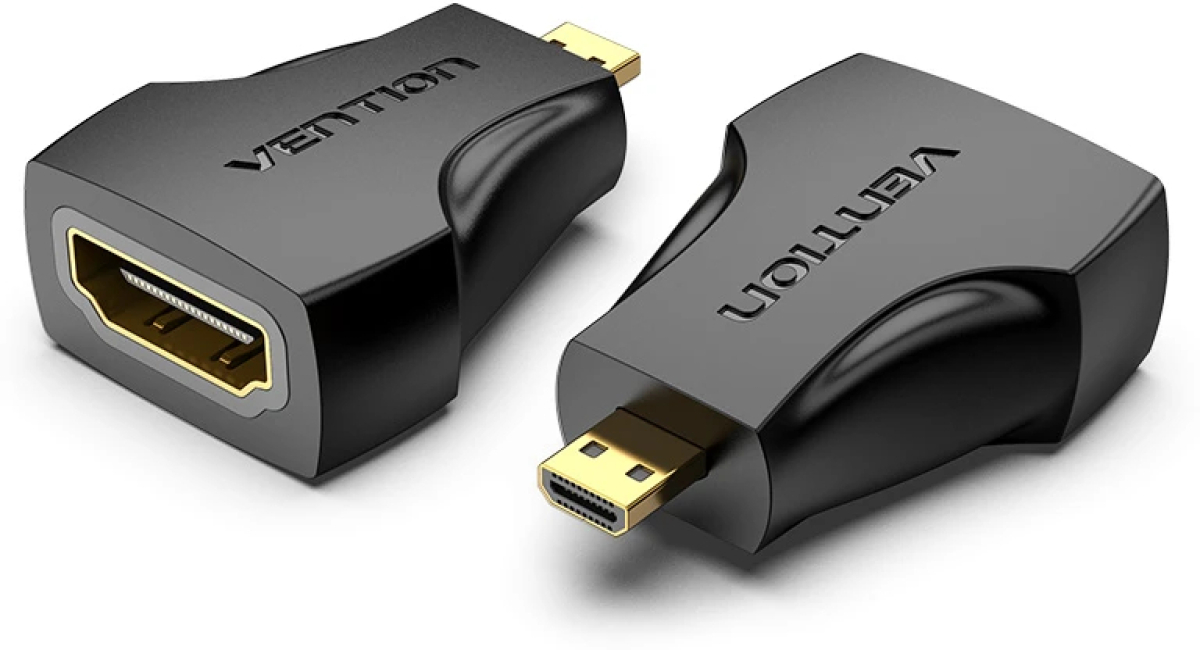 Vention Адаптер Adapter Micro HDMI M - HDMI F Black - AITB0на ниска цена с бърза доставка - BestPC.BG