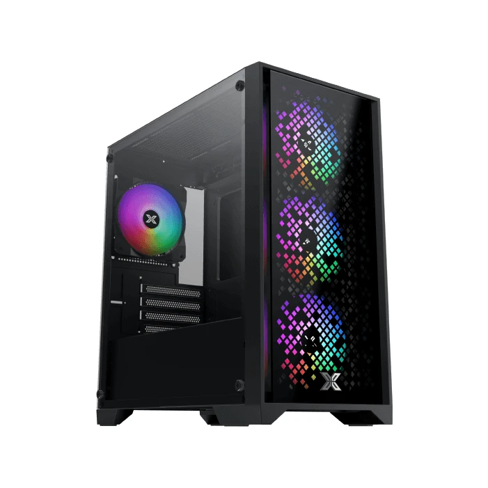 Xigmatek кутия Case mATX - NYX II - 4 RGB Fansна ниска цена с бърза доставка - BestPC.BG
