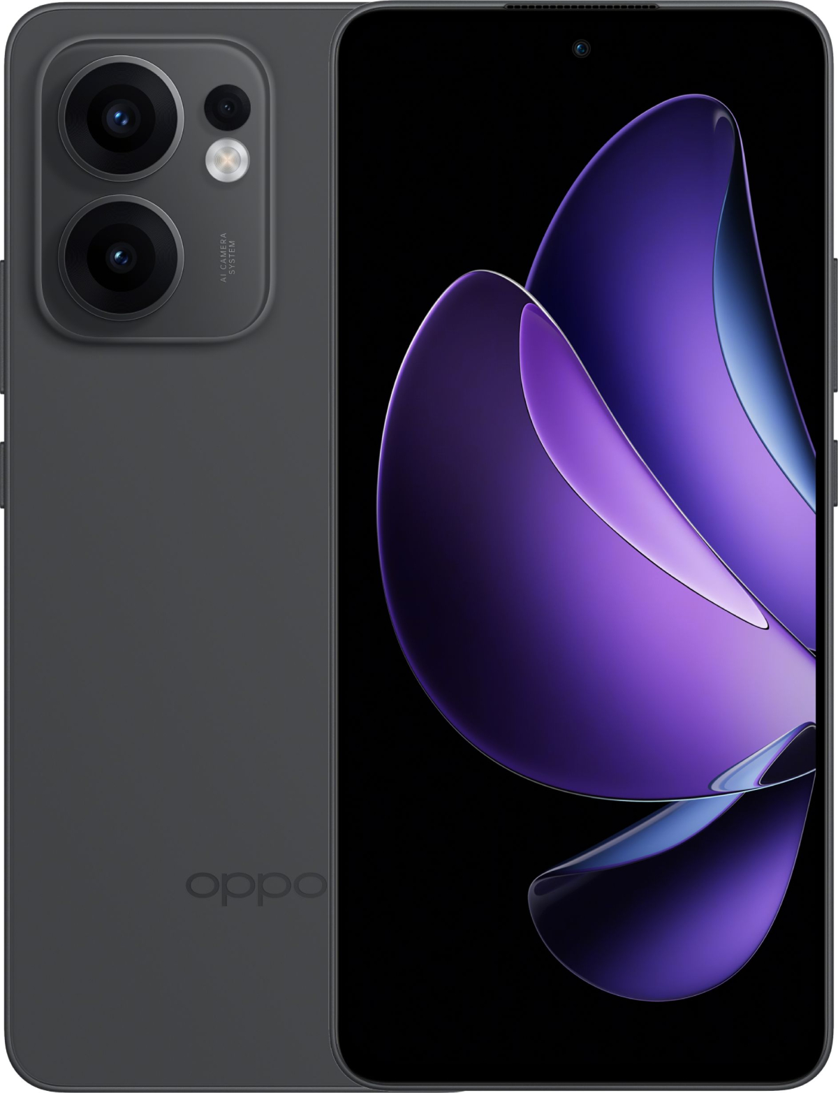 Смартфон OPPO Reno 13 F 5G, 8GB, 256GB, 120Hz, 50MP, бързо зареждане, сивна ниска цена с бърза доставка - BestPC.BG