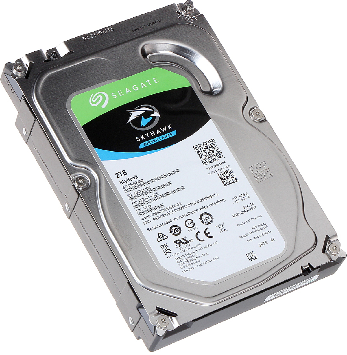 HDD вътрешен Seagate ST2000VX008, 2TB ,64MB, 3.5", SATA3 6Gb/s на ниска цена с бърза доставка - BestPC.BG