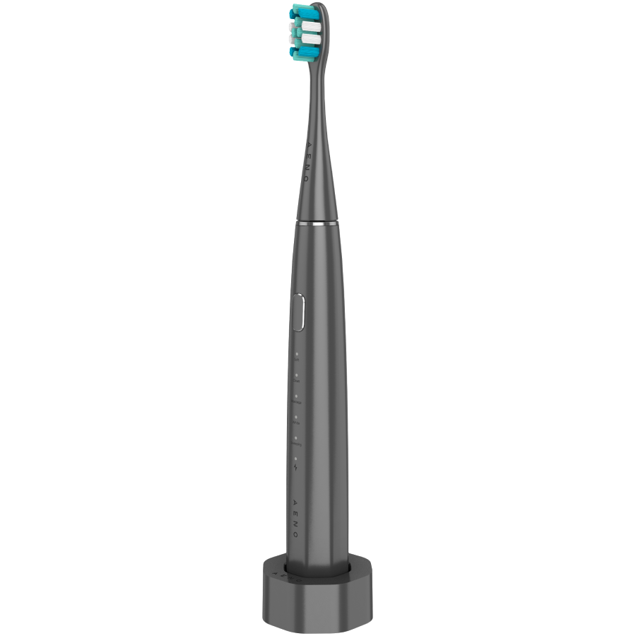 Четка за зъби AENO ADB0010G, Безжична, 3 глави, 1400mAh, 5 режима, Сивана ниска цена с бърза доставка - BestPC.BG