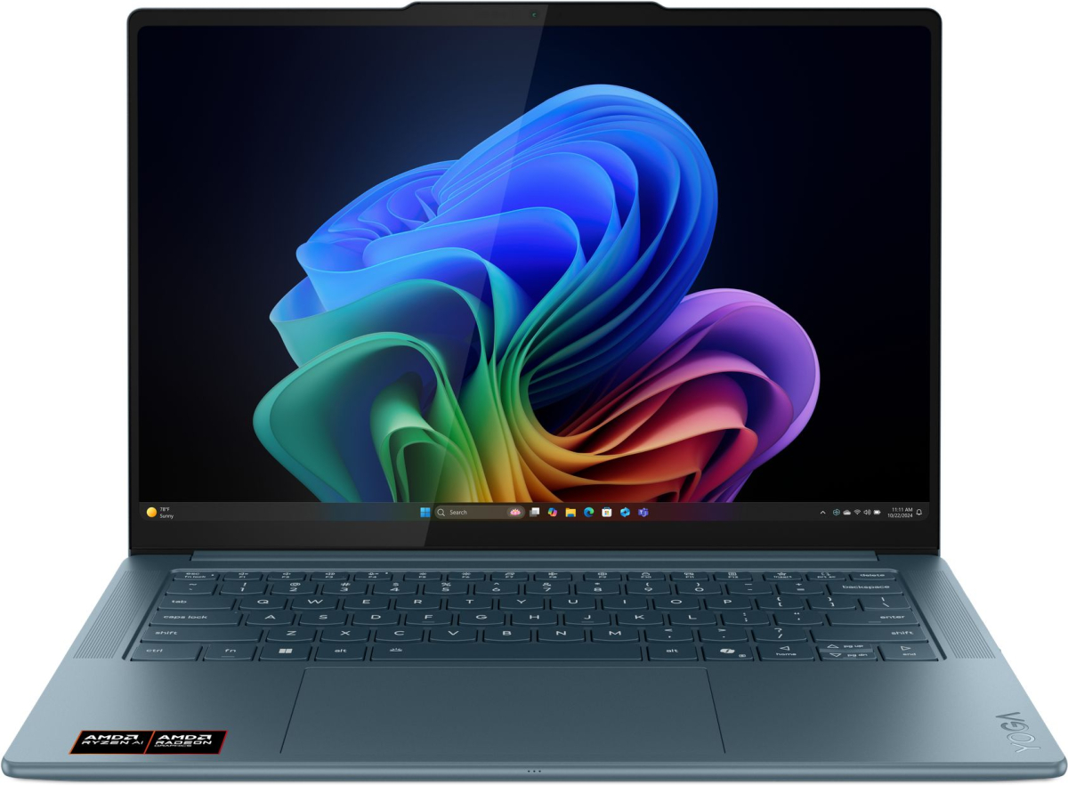 Лаптоп Lenovo Yoga Pro 7 14AKP10, 14.5", 3K, AMD Ryzen AI 7 350, AMD Radeon 860M, 32 GB, 1 TB SSD, Windows 11 Home, Синна ниска цена с бърза доставка - BestPC.BG