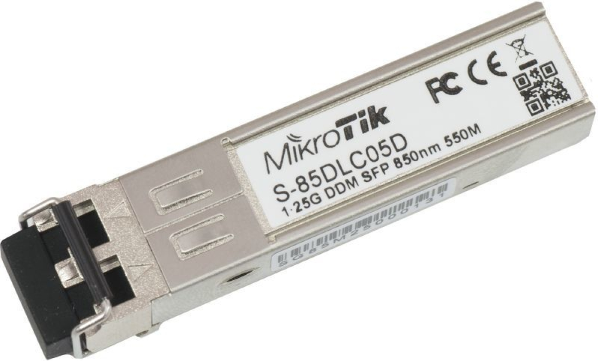 SFP Модул Mikrotik Dual S-85DLC05D, LC/UPC, Multi-mode Fiberна ниска цена с бърза доставка - BestPC.BG