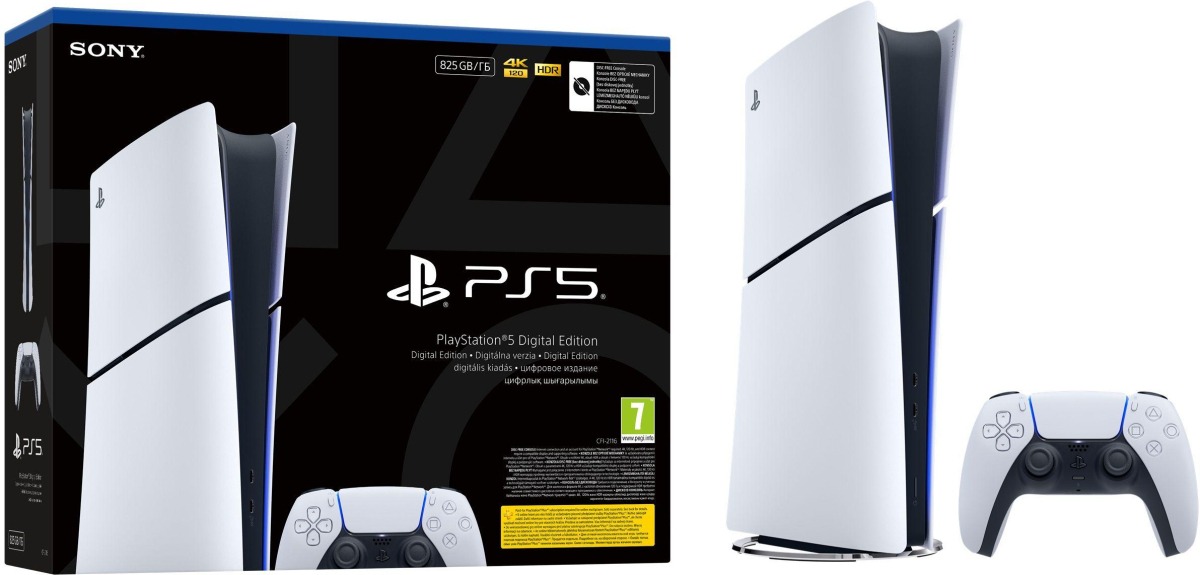 Конзола PlayStation 5 (Slim) - Digital Editionна ниска цена с бърза доставка - BestPC.BG