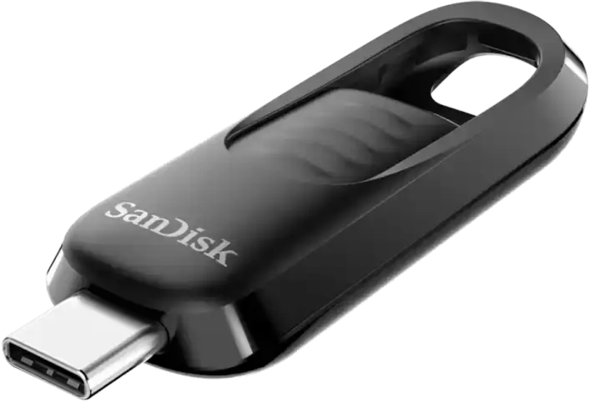 SanDisk Ultra Slider USB Type-C, 32GBна ниска цена с бърза доставка - BestPC.BG