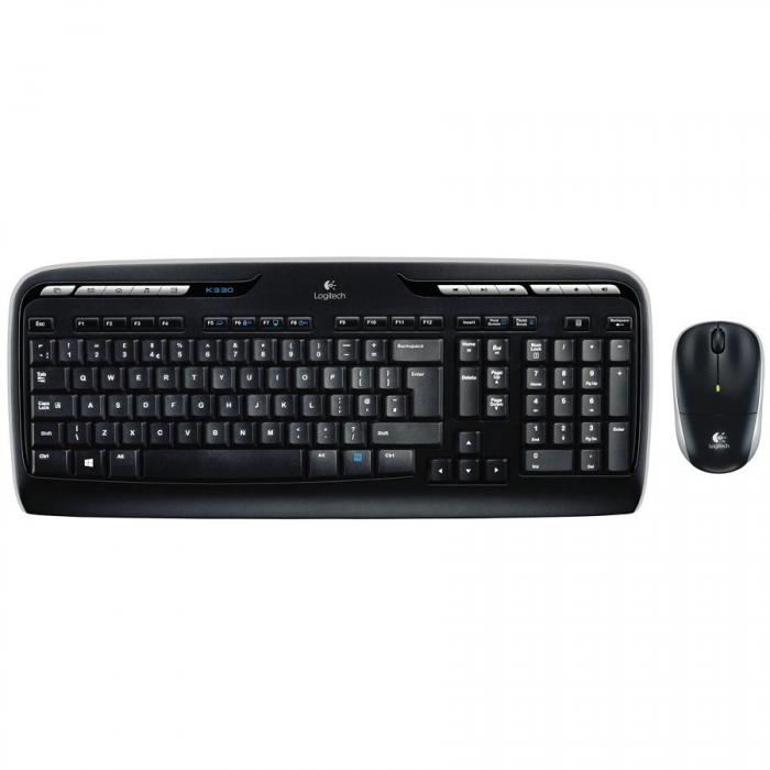 Клавиатура LOGITECH MK330 Wireless Combo - BLACK - US INT'Lна ниска цена с бърза доставка - BestPC.BG