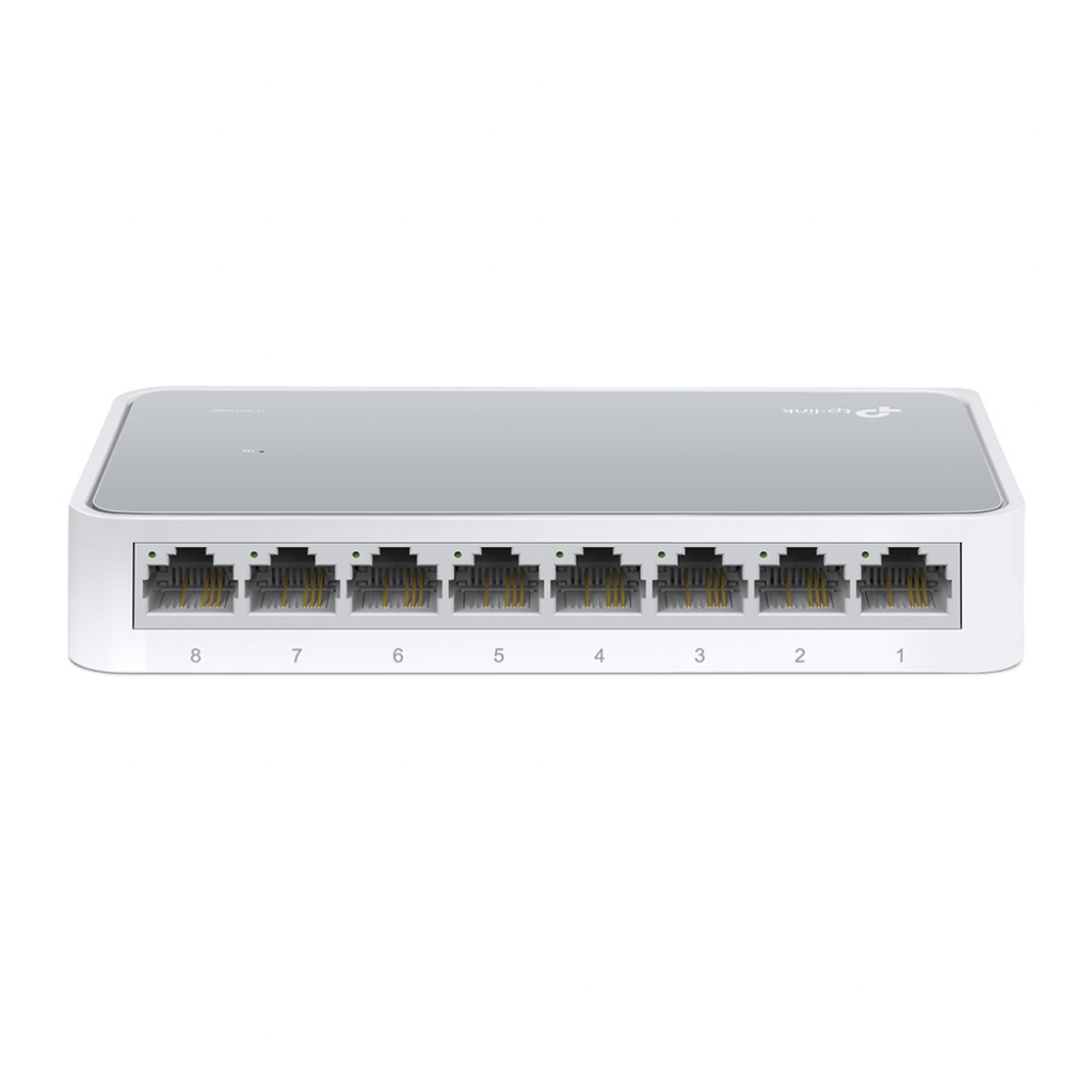 Комутатор/Суич TP-Link TL-SF1008D, 8х 10/100, Unmanagedна ниска цена с бърза доставка - BestPC.BG