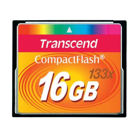 SD/флаш карта Transcend 16GB, CF Card, MLC, 133Xна ниска цена с бърза доставка - BestPC.BG