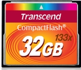 SD/флаш карта Transcend 32GB, CF Card, MLC, 133Xна ниска цена с бърза доставка - BestPC.BG