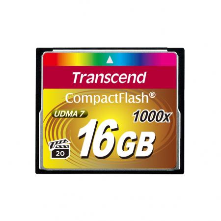 SD/флаш карта Transcend 16GB CF Card (1066x)на ниска цена с бърза доставка - BestPC.BG