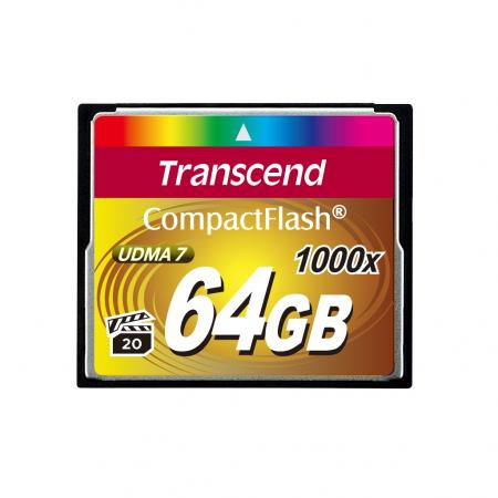 SD/флаш карта Transcend 64GB CF Card (1066x)на ниска цена с бърза доставка - BestPC.BG