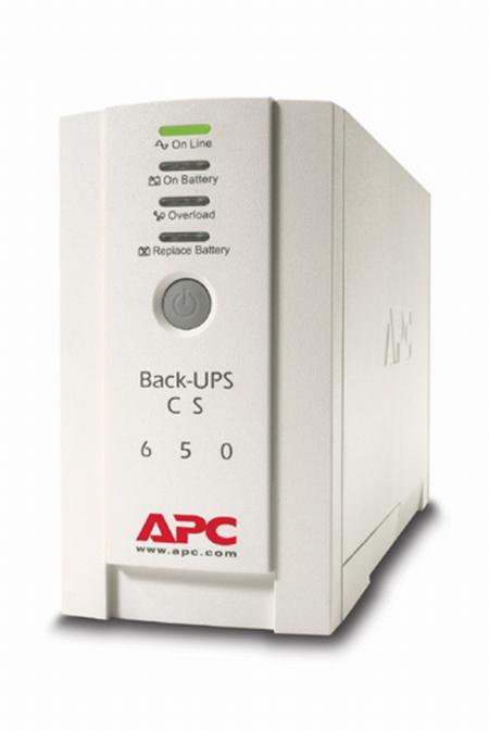 Непрекъсваемо захранване (UPS) APC Back-UPS CS 650VA, USB or serial connectivityна ниска цена с бърза доставка - BestPC.BG