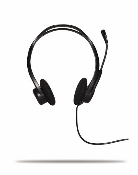 Слушалки Logitech PC 960 Stereo Headset USB, OEMна ниска цена с бърза доставка - BestPC.BG