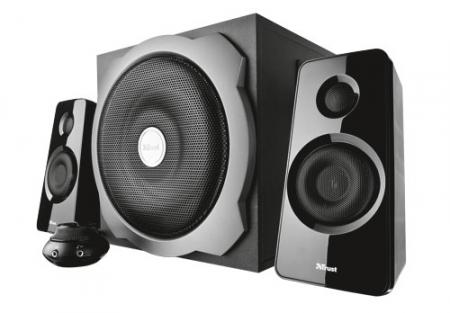 Озвучителна система TRUST Tytan 2.1 Subwoofer Speaker Set - blackна ниска цена с бърза доставка - BestPC.BG