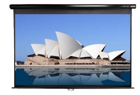 Екран за проектор Elite Screen M92UWH Manual, 92" (16:9), 203.7 x 114.6 cm, Blackна ниска цена с бърза доставка - BestPC.BG