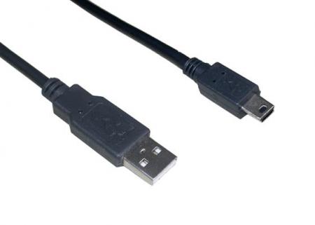 Кабел USB 2.0 AM - Mini USB 5pin - CU215-1.8mна ниска цена с бърза доставка - BestPC.BG