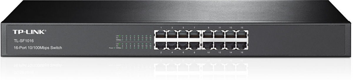 Комутатор/Суич Комутатор TP-Link TL-SF1016на ниска цена с бърза доставка - BestPC.BG