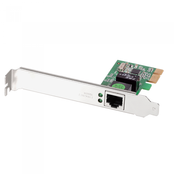 Мрежова карта EDIMAX EN-9260TX-E, PCI-ex, 10-100-1000 Gigabit Ethernet, low profileна ниска цена с бърза доставка - BestPC.BG