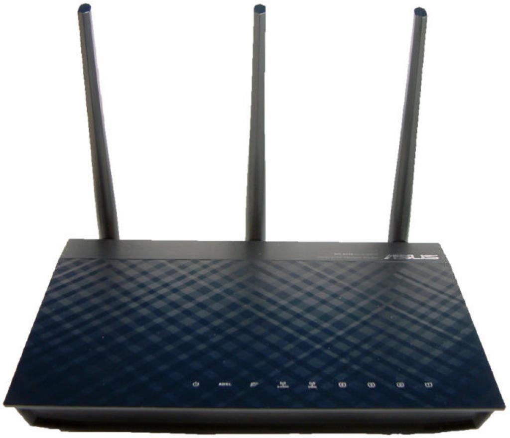 Безжичен рутер ASUS DSL-N55U, 600 Mbpsна ниска цена с бърза доставка - BestPC.BG