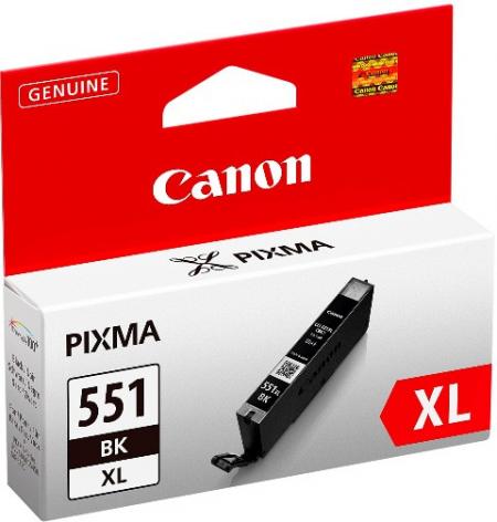 Касета с мастило CANON CLI-551XL BLACKна ниска цена с бърза доставка - BestPC.BG