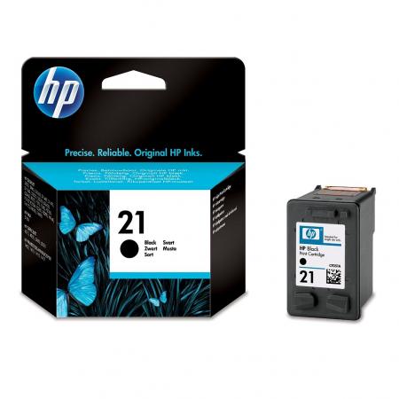 Касета с мастило HP 21 Black Inkjet Print Cartridgeна ниска цена с бърза доставка - BestPC.BG