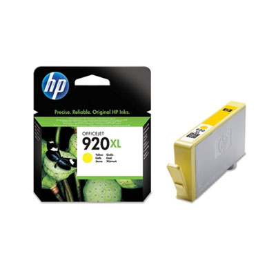 Касета с мастило HP 920XL Yellow Officejet Ink Cartridgeна ниска цена с бърза доставка - BestPC.BG