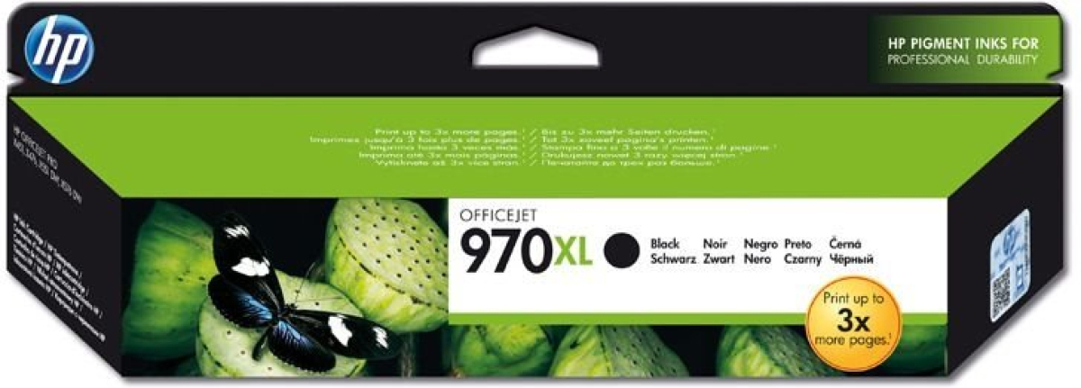 Касета с мастило HP 970XL Black Ink Cartridgeна ниска цена с бърза доставка - BestPC.BG