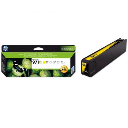 Касета с мастило HP 971XL High Yield Yellow Original Ink Cartridgeна ниска цена с бърза доставка - BestPC.BG