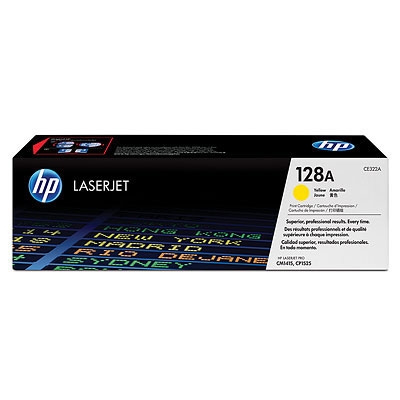 Тонер за лазерен принтер HP 128A Yellow LaserJet Toner Cartridgeна ниска цена с бърза доставка - BestPC.BG