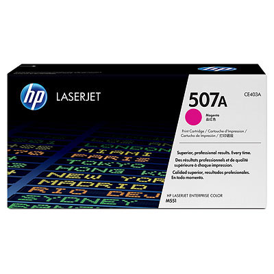 Тонер за лазерен принтер HP 507A Magenta LaserJet Toner Cartridgeна ниска цена с бърза доставка - BestPC.BG