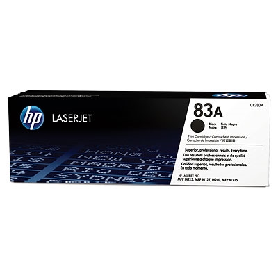 Тонер за лазерен принтер HP 83A Black LaserJet Toner Cartridge (CF283A)на ниска цена с бърза доставка - BestPC.BG