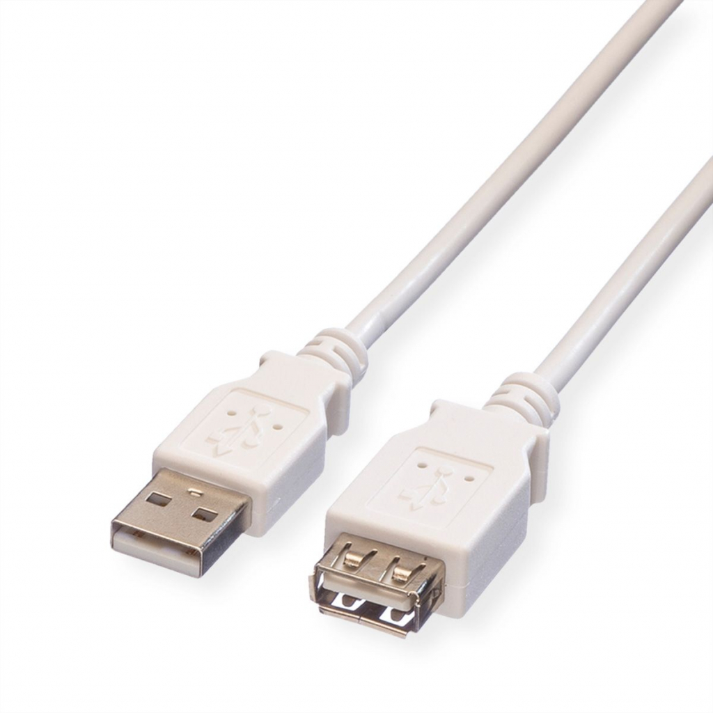 VALUE 11.99.8949 :: USB 2.0 кабел, Type A M-F, 1.8 мна ниска цена с бърза доставка - BestPC.BG