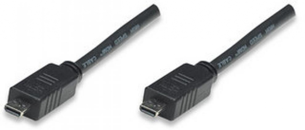 MANHATTAN 326636 :: High Speed Micro HDMI кабел с Ethernet, Micro HDMI мъжкина ниска цена с бърза доставка - BestPC.BG