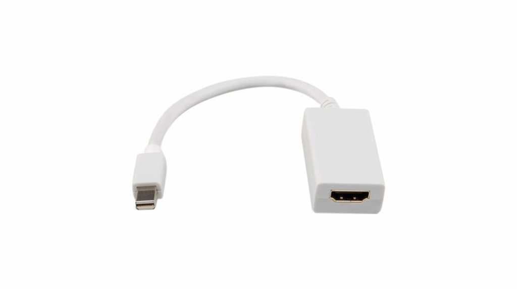 ROLINE 12.03.3129 :: ROLINE Mini DisplayPort-HDMI адаптер, MiniDP M - HDMI Fна ниска цена с бърза доставка - BestPC.BG