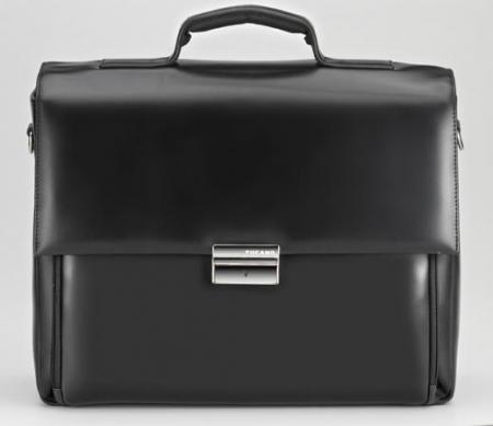 TUCANO BOPT :: Чанта за 15" лаптоп, Optima, естествена кожа, черенна ниска цена с бърза доставка - BestPC.BG