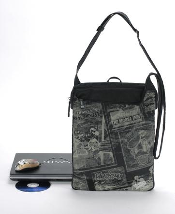 Чанта/раница за лаптоп TUCANO BFISDM-01 :: Чанта за 13" лаптоп, MICKEY Small, сив цвятна ниска цена с бърза доставка