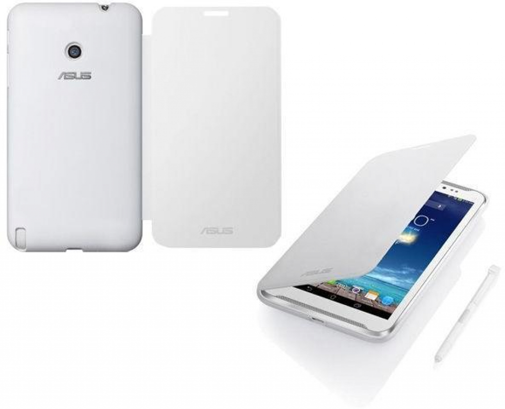 Калъф за смартфон ASUS SIDE FLIP COVER -NOTE6-WHна ниска цена с бърза доставка - BestPC.BG