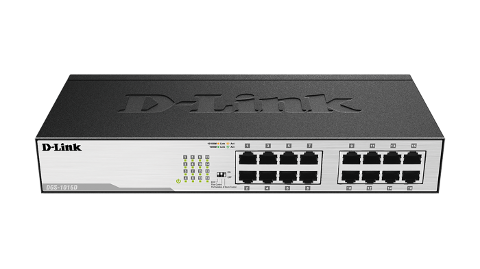 Комутатор/Суич D-Link DGS-1016Dна ниска цена с бърза доставка - BestPC.BG