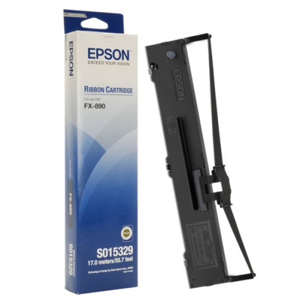 Лента за матричен принтер Epson Black Fabric Ribbon FX-890на ниска цена с бърза доставка - BestPC.BG