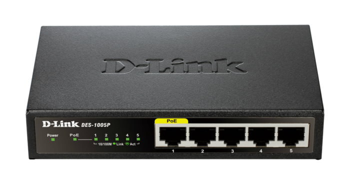 Комутатор/Суич D-Link DES-1005Pна ниска цена с бърза доставка - BestPC.BG