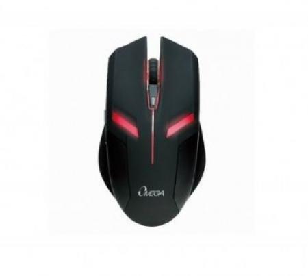 Мишка Геймърска OMEGA GX2 27G223BK -GAME-6B червена/чернана ниска цена с бърза доставка - BestPC.BG
