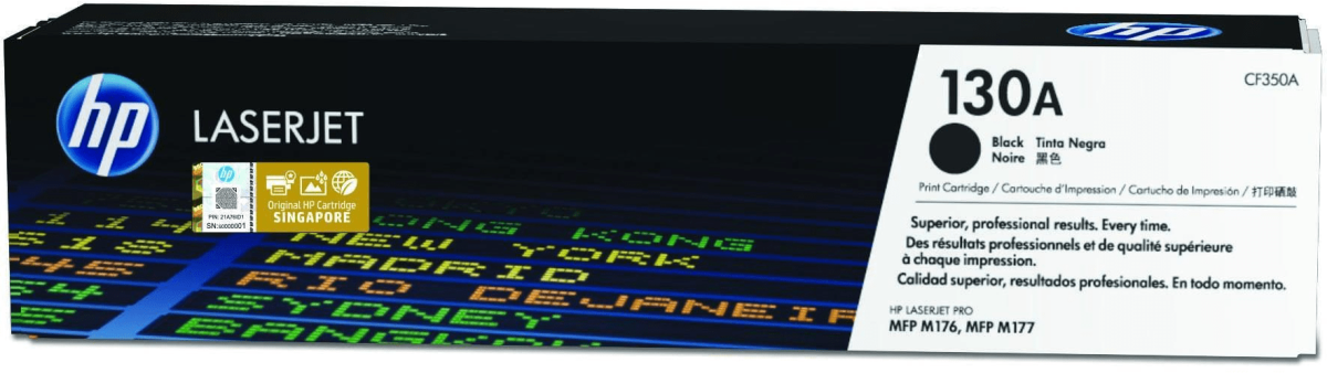 Тонер за лазерен принтер HP 130A Black LaserJet Toner Cartridge (CF350A)на ниска цена с бърза доставка - BestPC.BG