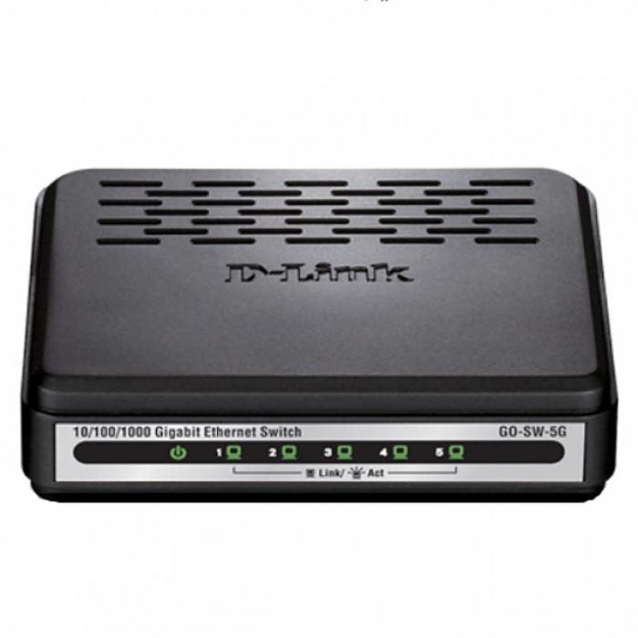 Комутатор/Суич D-Link GO-SW-5Gна ниска цена с бърза доставка - BestPC.BG