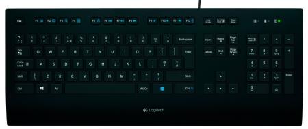 Клавиатура Logitech K280e, черна, ОЕМна ниска цена с бърза доставка - BestPC.BG