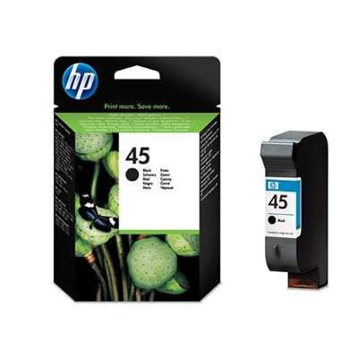Касета с мастило HP 45 Large Black Inkjet Print Cartridgeна ниска цена с бърза доставка - BestPC.BG