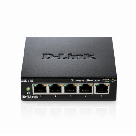 Комутатор/Суич D-Link DGS-105на ниска цена с бърза доставка - BestPC.BG