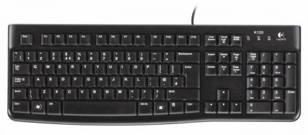 Клавиатура Logitech Keyboard K120 OEM на ниска цена с бърза доставка - BestPC.BG
