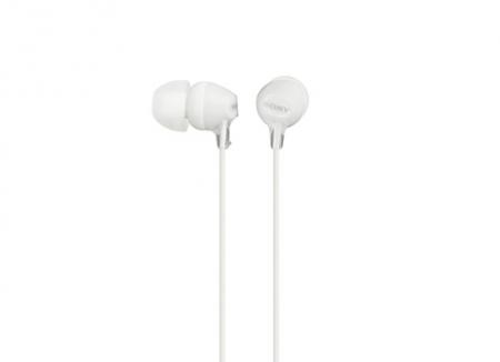 Слушалки Sony Headset MDR-EX15LP белина ниска цена с бърза доставка - BestPC.BG