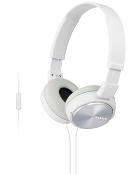 Слушалки Sony Headset MDR-ZX310AP белина ниска цена с бърза доставка - BestPC.BG